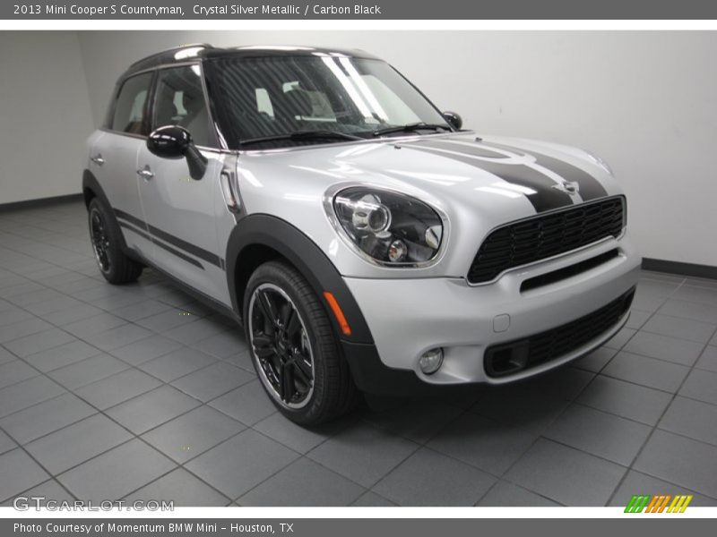 Crystal Silver Metallic / Carbon Black 2013 Mini Cooper S Countryman