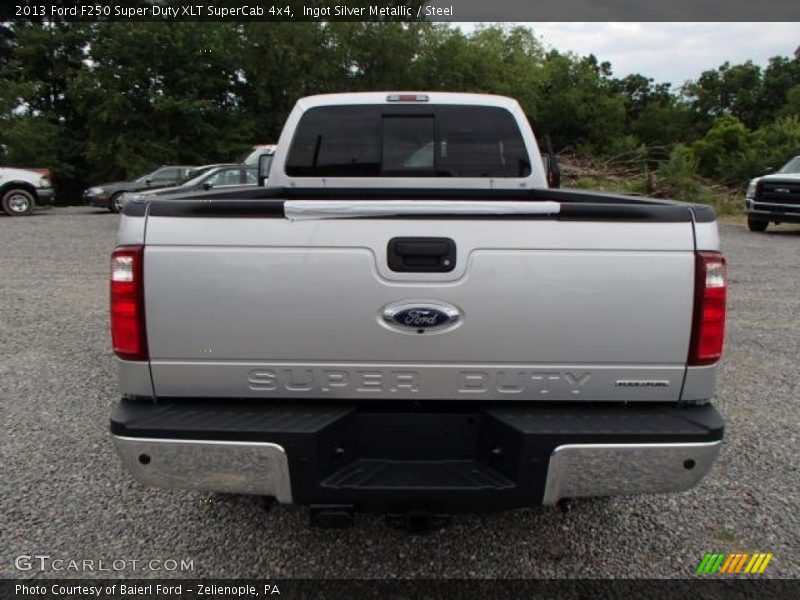 Ingot Silver Metallic / Steel 2013 Ford F250 Super Duty XLT SuperCab 4x4