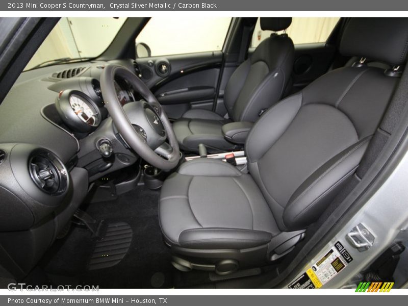 Crystal Silver Metallic / Carbon Black 2013 Mini Cooper S Countryman
