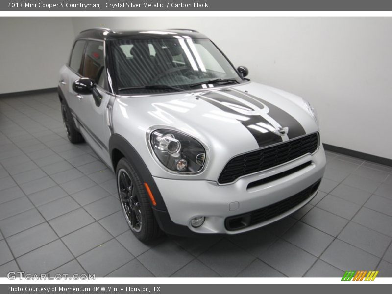Crystal Silver Metallic / Carbon Black 2013 Mini Cooper S Countryman
