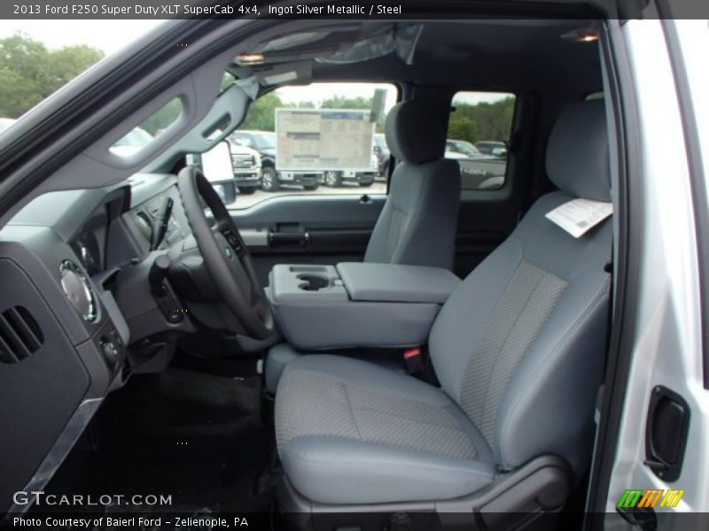 Ingot Silver Metallic / Steel 2013 Ford F250 Super Duty XLT SuperCab 4x4