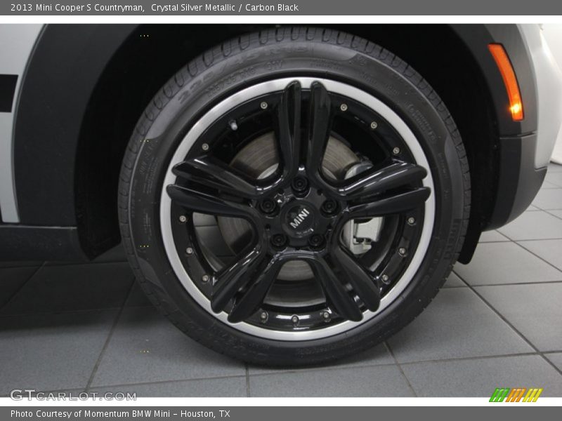 Crystal Silver Metallic / Carbon Black 2013 Mini Cooper S Countryman