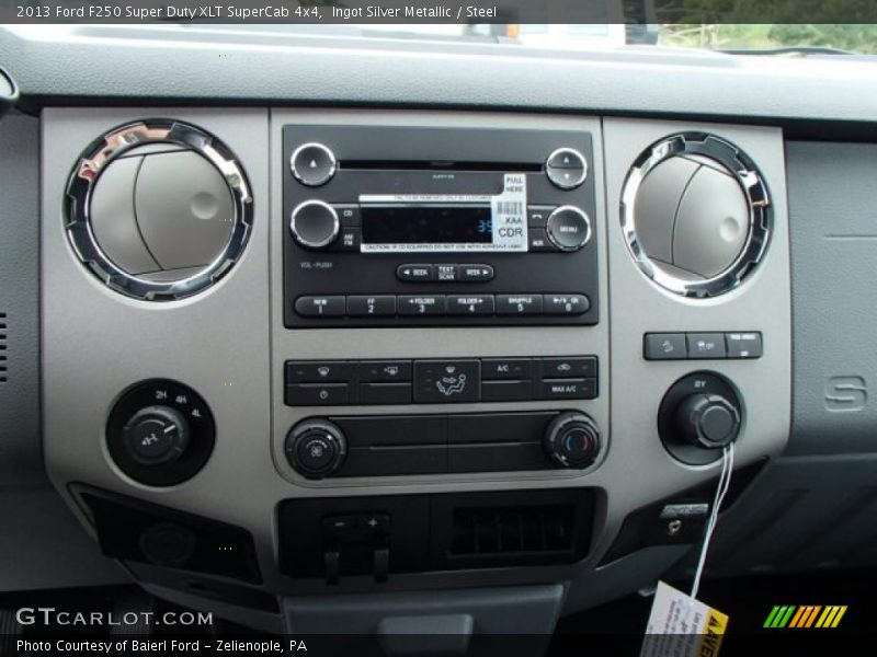 Ingot Silver Metallic / Steel 2013 Ford F250 Super Duty XLT SuperCab 4x4