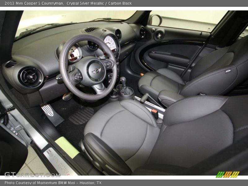 Crystal Silver Metallic / Carbon Black 2013 Mini Cooper S Countryman