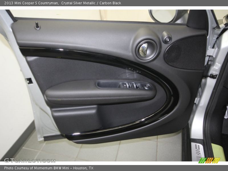 Crystal Silver Metallic / Carbon Black 2013 Mini Cooper S Countryman