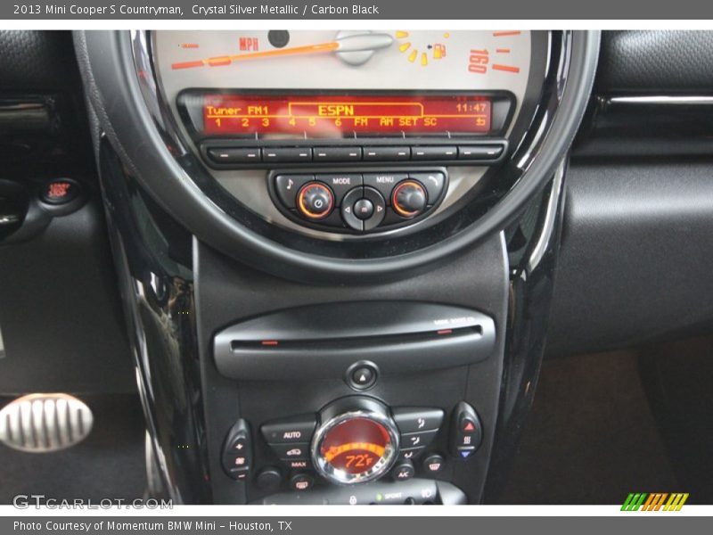 Crystal Silver Metallic / Carbon Black 2013 Mini Cooper S Countryman