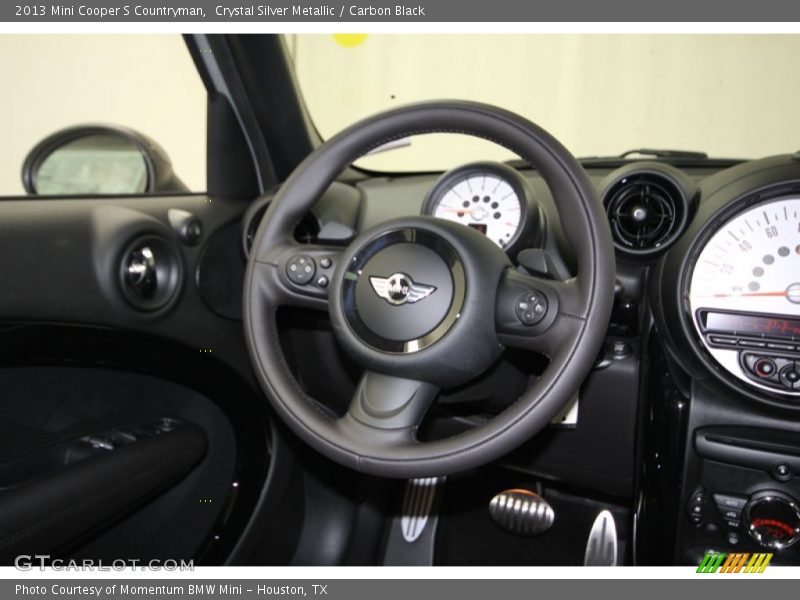 Crystal Silver Metallic / Carbon Black 2013 Mini Cooper S Countryman