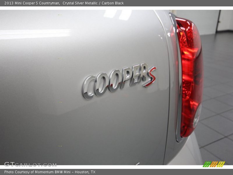 Crystal Silver Metallic / Carbon Black 2013 Mini Cooper S Countryman