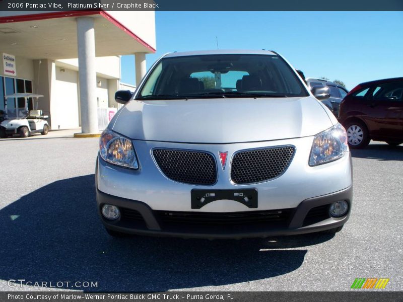 Platinum Silver / Graphite Black 2006 Pontiac Vibe