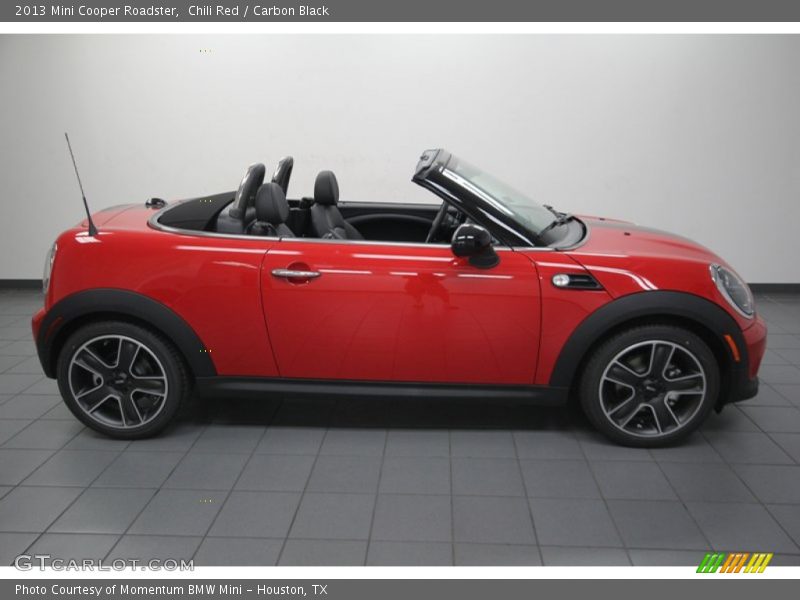 Chili Red / Carbon Black 2013 Mini Cooper Roadster
