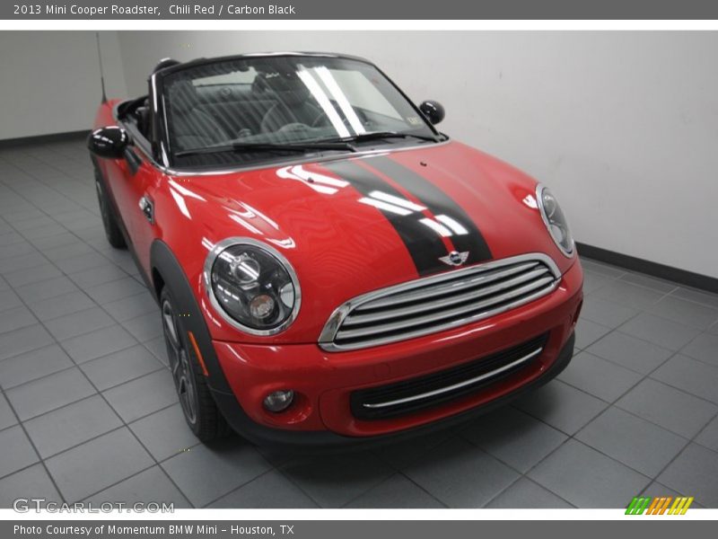 Chili Red / Carbon Black 2013 Mini Cooper Roadster