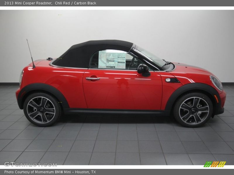 Chili Red / Carbon Black 2013 Mini Cooper Roadster