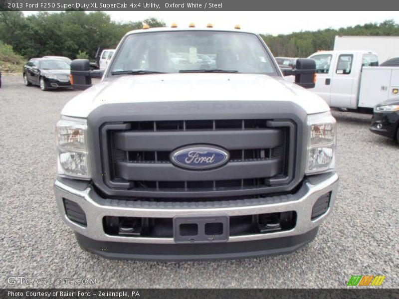 Oxford White / Steel 2013 Ford F250 Super Duty XL SuperCab 4x4 Utility