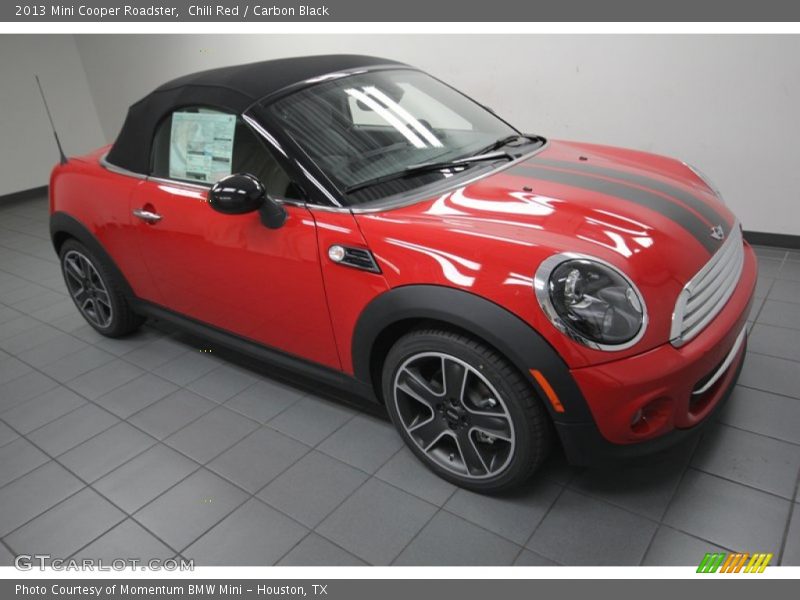 Chili Red / Carbon Black 2013 Mini Cooper Roadster