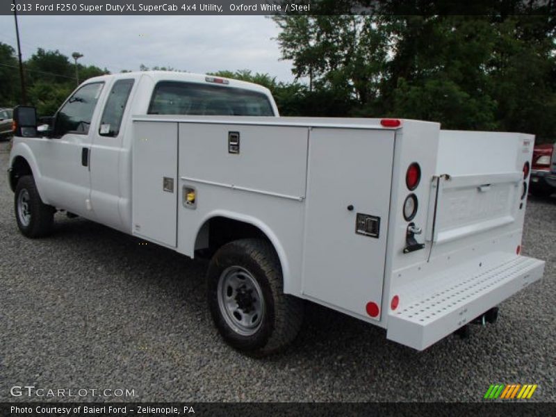  2013 F250 Super Duty XL SuperCab 4x4 Utility Oxford White