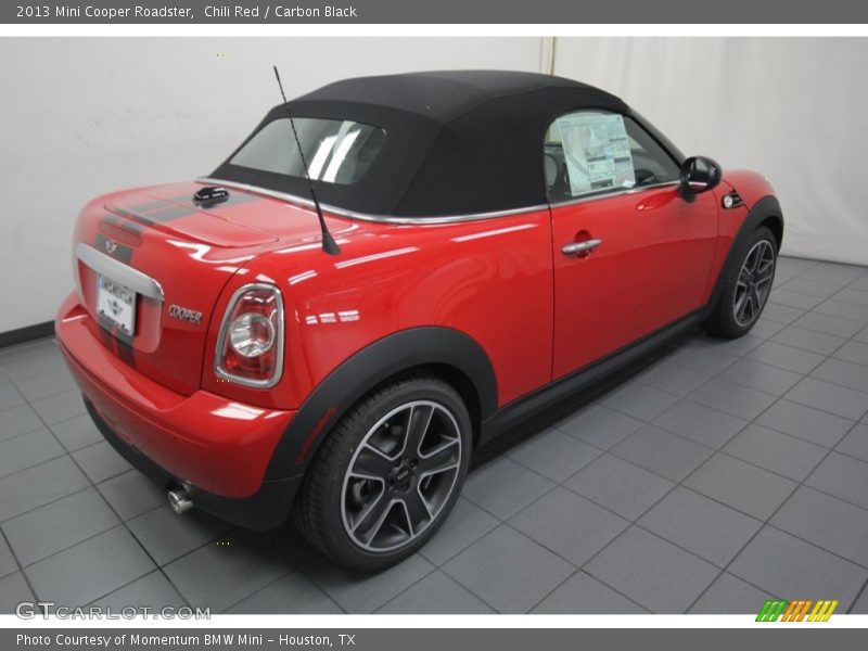 Chili Red / Carbon Black 2013 Mini Cooper Roadster