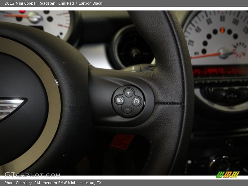 Chili Red / Carbon Black 2013 Mini Cooper Roadster