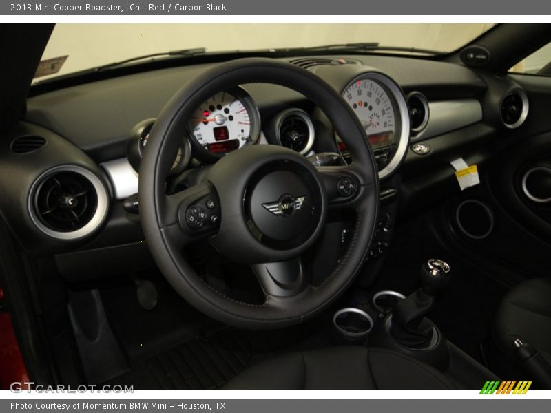 Chili Red / Carbon Black 2013 Mini Cooper Roadster