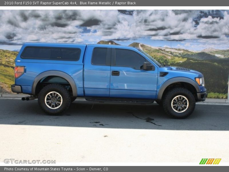 Blue Flame Metallic / Raptor Black 2010 Ford F150 SVT Raptor SuperCab 4x4