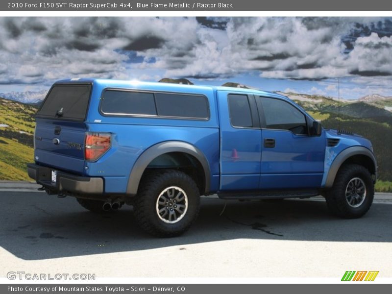 Blue Flame Metallic / Raptor Black 2010 Ford F150 SVT Raptor SuperCab 4x4