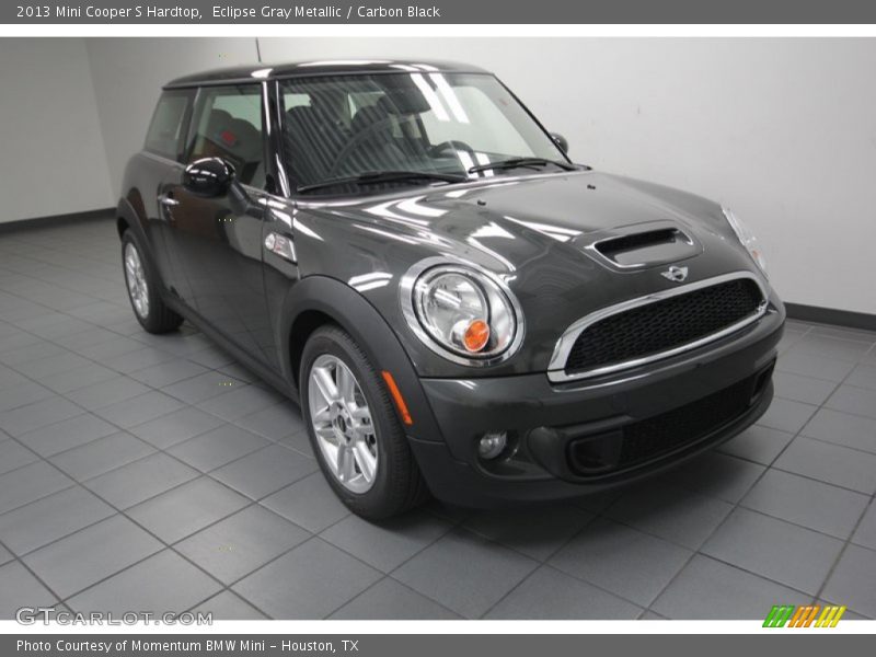 Eclipse Gray Metallic / Carbon Black 2013 Mini Cooper S Hardtop