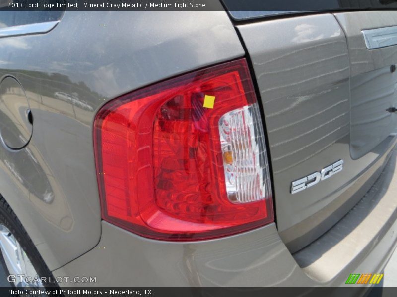 Mineral Gray Metallic / Medium Light Stone 2013 Ford Edge Limited