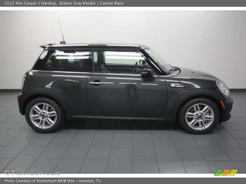 Eclipse Gray Metallic / Carbon Black 2013 Mini Cooper S Hardtop