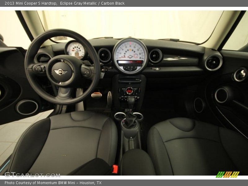 Eclipse Gray Metallic / Carbon Black 2013 Mini Cooper S Hardtop