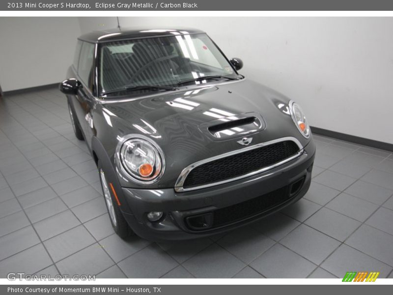 Eclipse Gray Metallic / Carbon Black 2013 Mini Cooper S Hardtop
