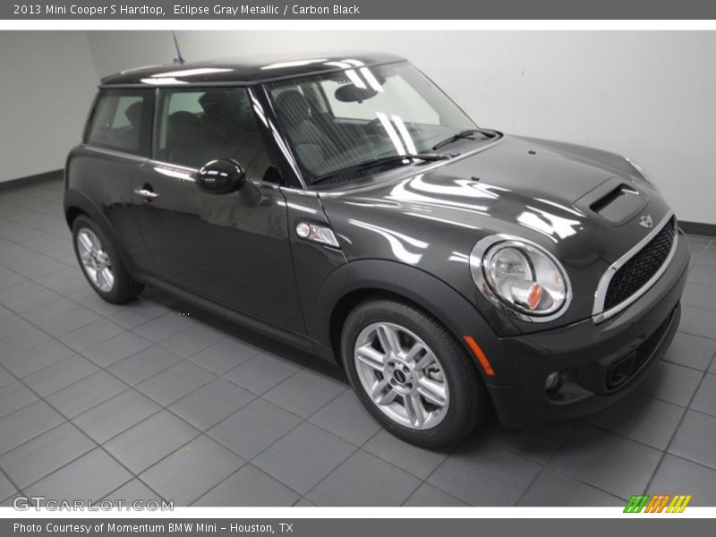Eclipse Gray Metallic / Carbon Black 2013 Mini Cooper S Hardtop