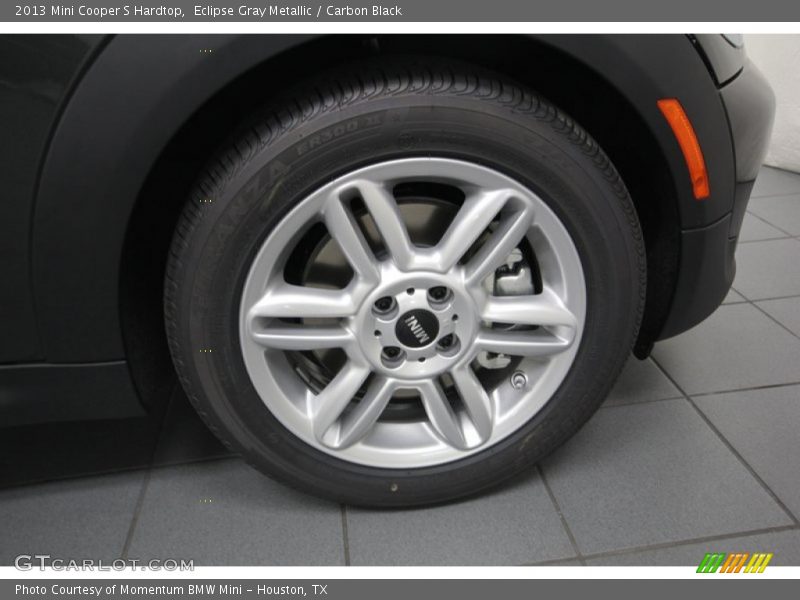Eclipse Gray Metallic / Carbon Black 2013 Mini Cooper S Hardtop