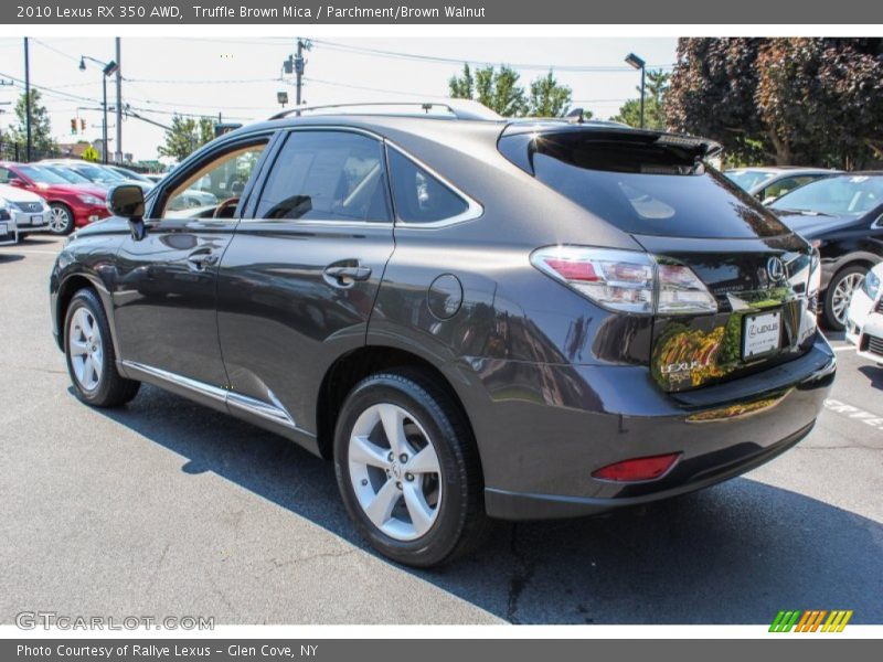 Truffle Brown Mica / Parchment/Brown Walnut 2010 Lexus RX 350 AWD