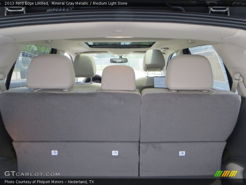 Mineral Gray Metallic / Medium Light Stone 2013 Ford Edge Limited