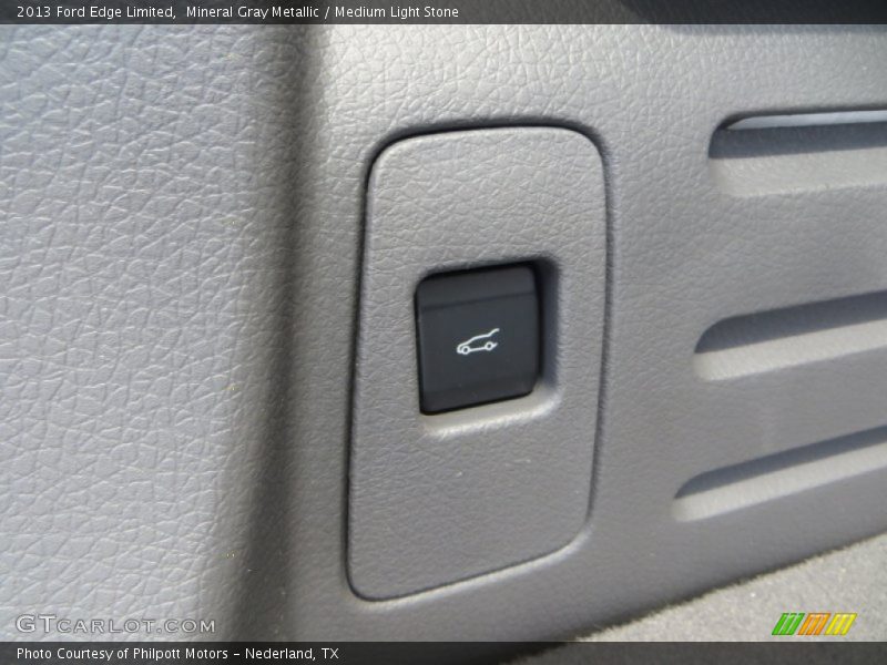Mineral Gray Metallic / Medium Light Stone 2013 Ford Edge Limited