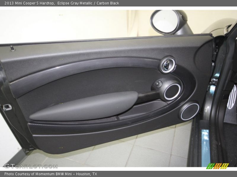 Eclipse Gray Metallic / Carbon Black 2013 Mini Cooper S Hardtop