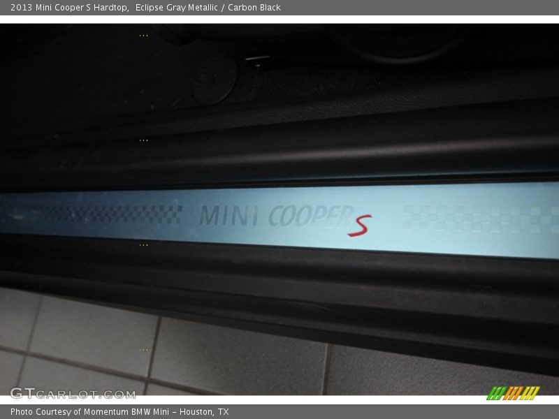 Eclipse Gray Metallic / Carbon Black 2013 Mini Cooper S Hardtop