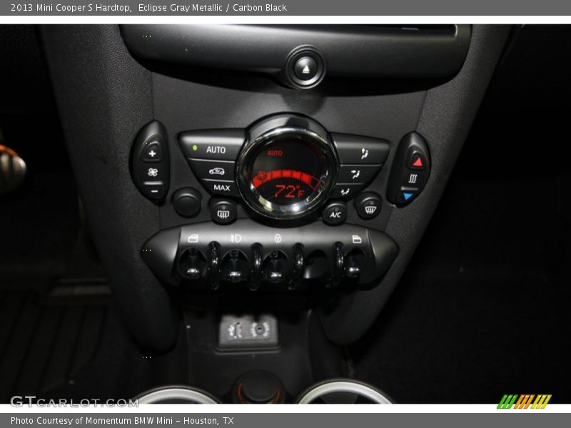 Eclipse Gray Metallic / Carbon Black 2013 Mini Cooper S Hardtop