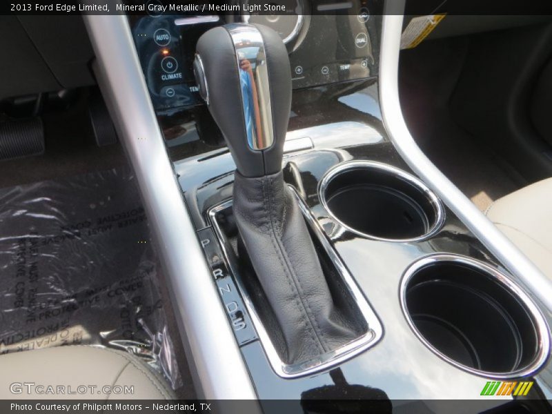 Mineral Gray Metallic / Medium Light Stone 2013 Ford Edge Limited