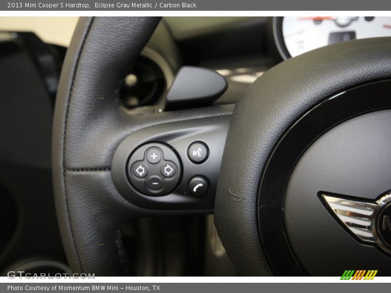 Eclipse Gray Metallic / Carbon Black 2013 Mini Cooper S Hardtop