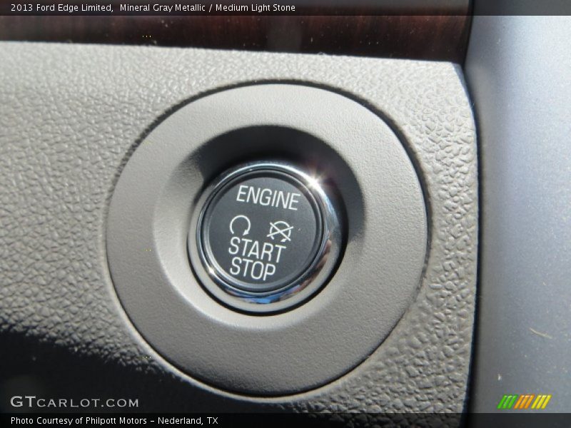 Mineral Gray Metallic / Medium Light Stone 2013 Ford Edge Limited