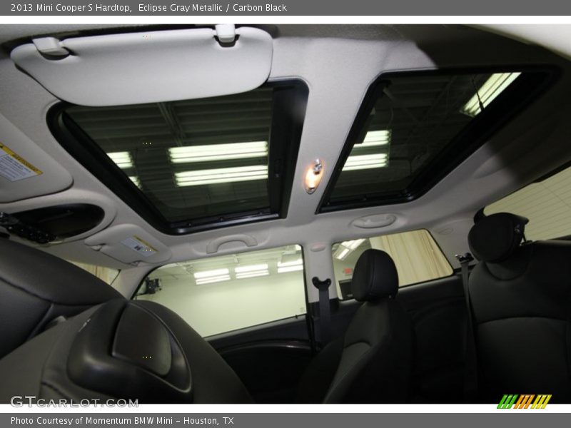 Eclipse Gray Metallic / Carbon Black 2013 Mini Cooper S Hardtop