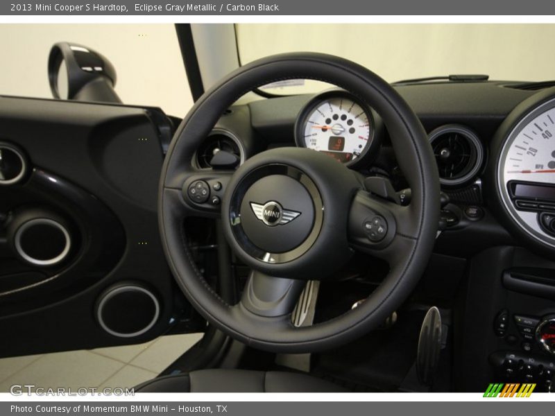 Eclipse Gray Metallic / Carbon Black 2013 Mini Cooper S Hardtop