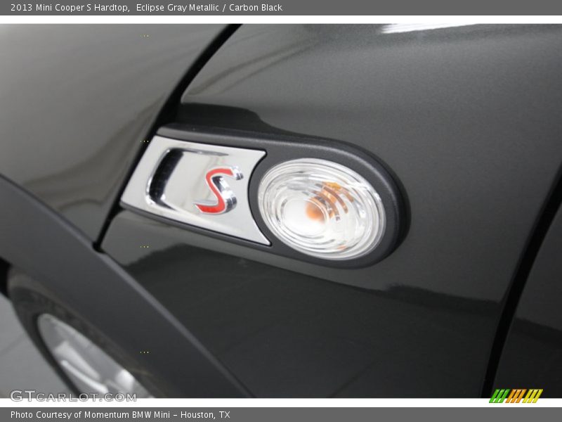 Eclipse Gray Metallic / Carbon Black 2013 Mini Cooper S Hardtop
