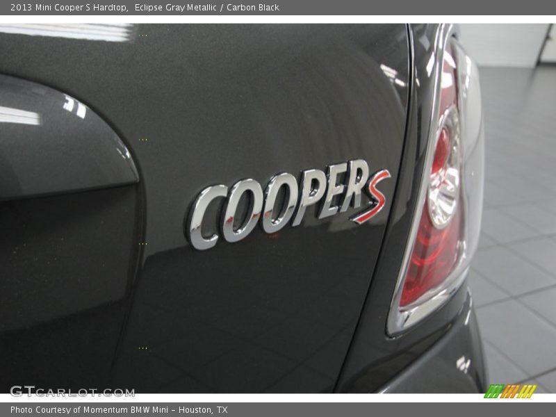 Eclipse Gray Metallic / Carbon Black 2013 Mini Cooper S Hardtop