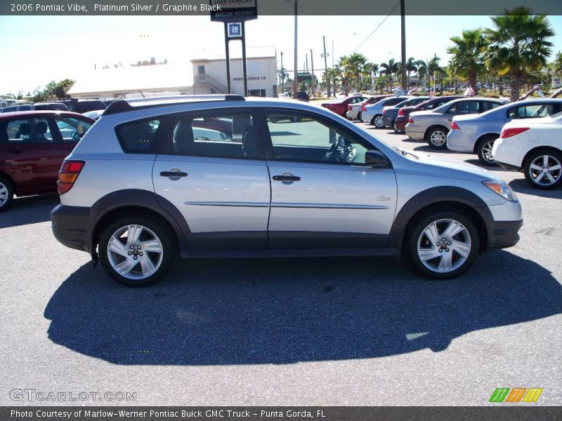 Platinum Silver / Graphite Black 2006 Pontiac Vibe