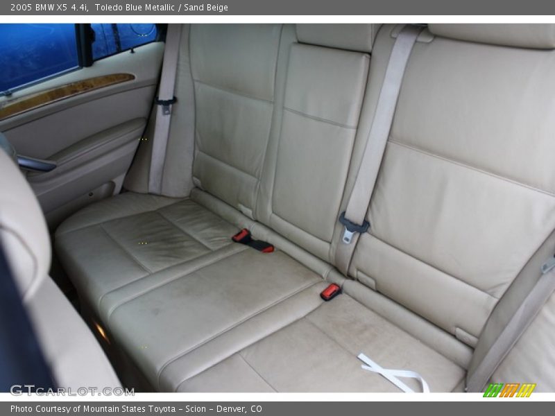 Toledo Blue Metallic / Sand Beige 2005 BMW X5 4.4i