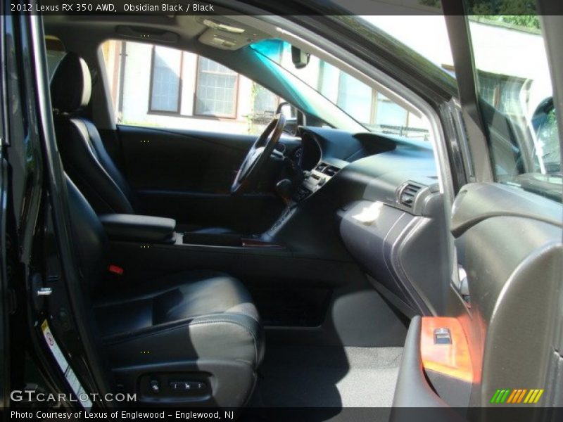 Obsidian Black / Black 2012 Lexus RX 350 AWD