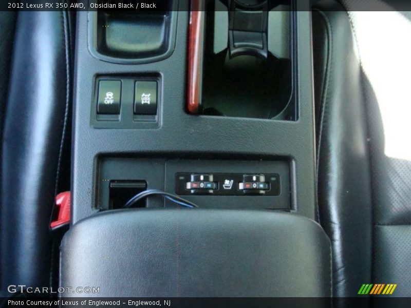 Obsidian Black / Black 2012 Lexus RX 350 AWD