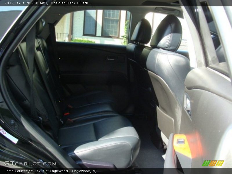 Obsidian Black / Black 2012 Lexus RX 350 AWD