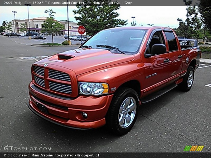 Front 3/4 View of 2005 Ram 1500 SLT Daytona Quad Cab 4x4